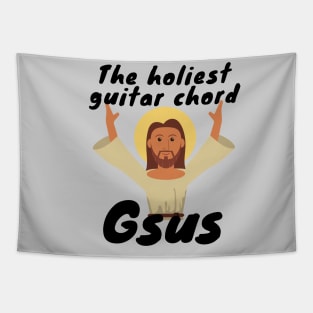 The Holiest Guitar Chord Gsus Tapestry