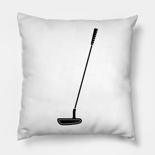 Golf Putter For Putting On The Green Pillow