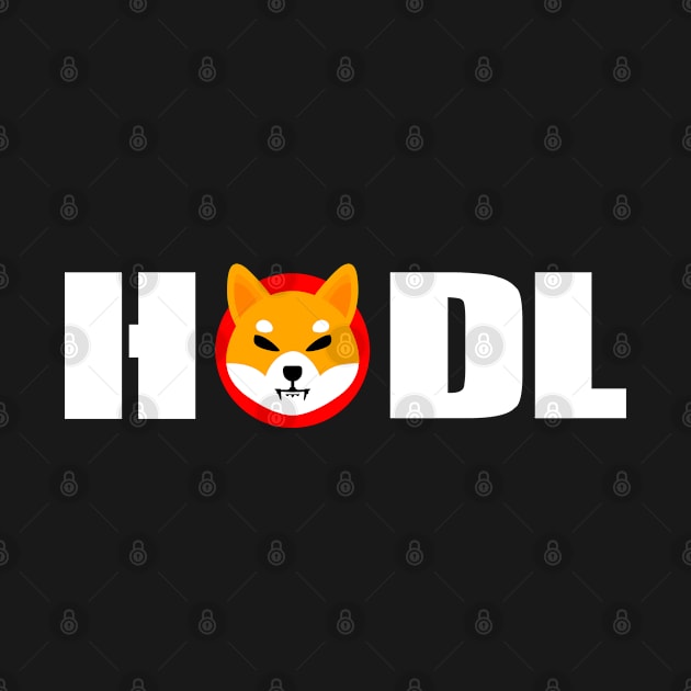 HODL Shiba Inu To The Moon Funny Shiba Inu by BrightGift