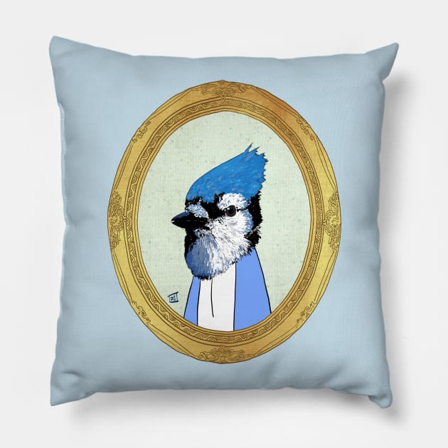 Employee of the Month: Blue Pillow by BonesMcJones