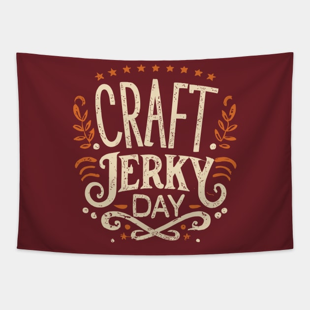 National Craft Jerky Day – November Tapestry by irfankokabi