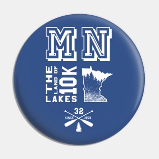 Minnesota MN Land of 10,000 Lakes Pin