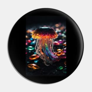 colorful jellyfish Pin