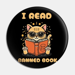 I read banned books Pin