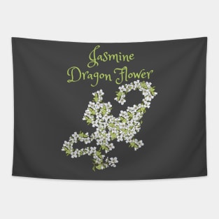 Jasmine Dragon Flower Tapestry