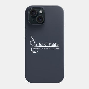 Earful of Fiddle White Logo Phone Case