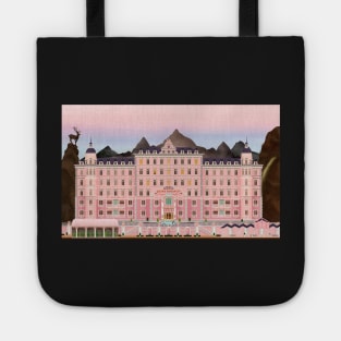 Grand Budapest Hotel Poster Wes Movie rushmore Tote