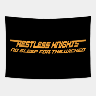 Restless Knights V5 Gold Tapestry