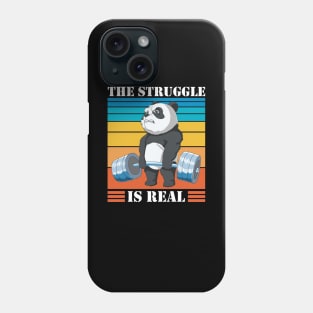 The Struggle is real Phone Case