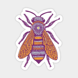 Psychedelic Tribal Fly Magnet