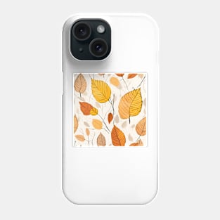 Autumn Leaves Pattern 6 Phone Case