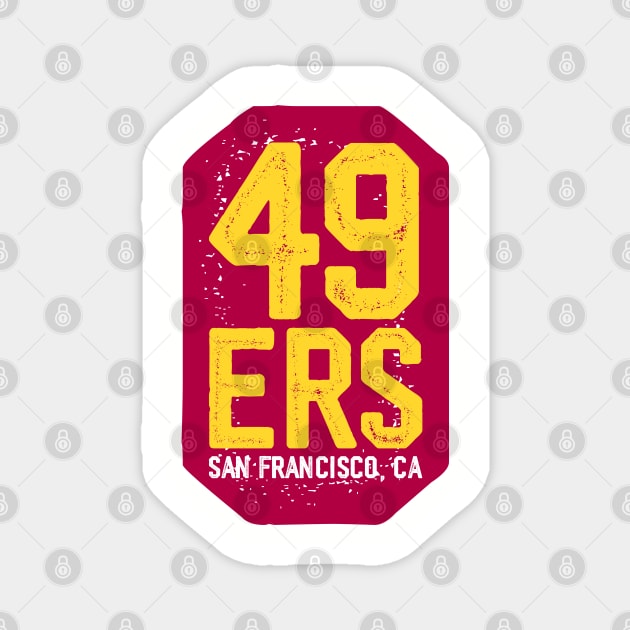 49ers Magnet by teeteet