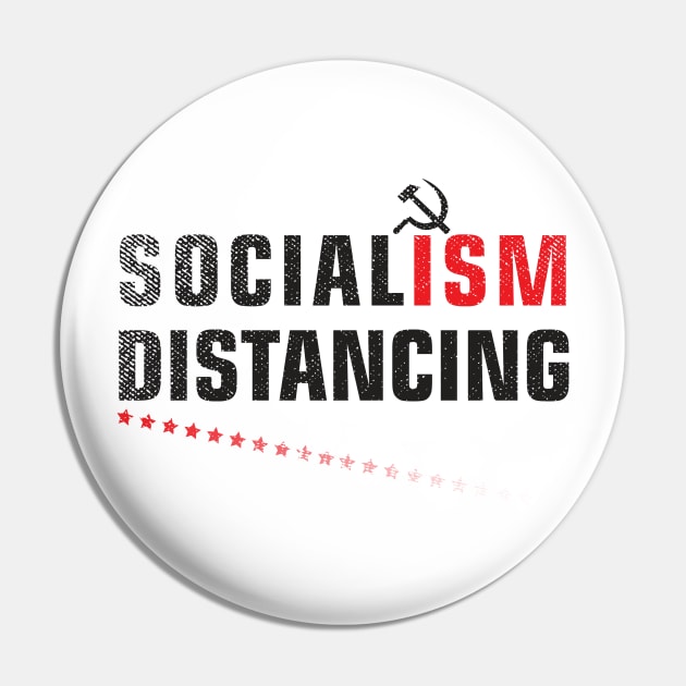 Socialism Distancing Pin by Sofiia Golovina