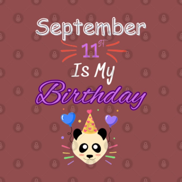 september 11 st is my birthday by Oasis Designs