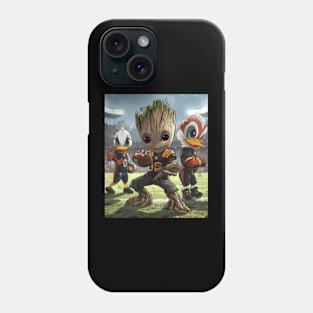 Groot Vs Atlanta Braves Acorn Athletics Phone Case