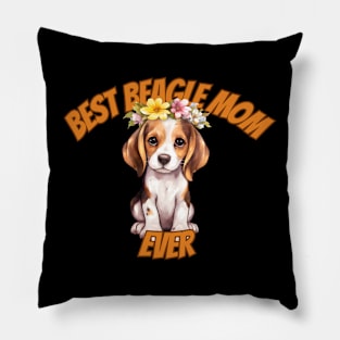 beagle mom, beagle dog, funny gifts for dog lovers Pillow