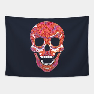 color skull Tapestry