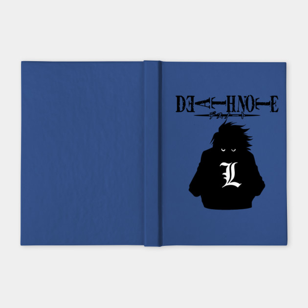 Death Note L Death Note Notebook Teepublic