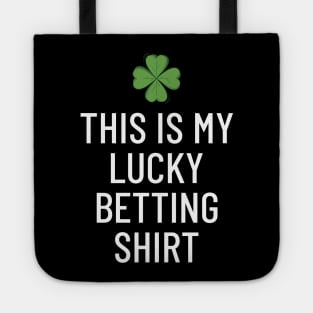 This Is My Lucky Betting Shirt Gambling Tote