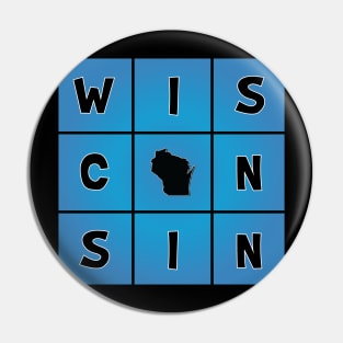 Wisconsin • Center of the World Pin