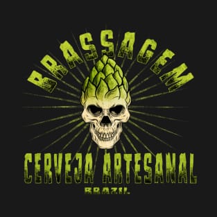 Brassagem Cerveja Artesanal Brazil T-Shirt