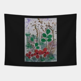 Pressed Flowers Tapestry