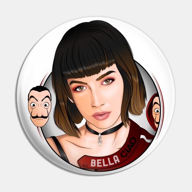 Tokyo: Bella Ciao Pin by annnadary