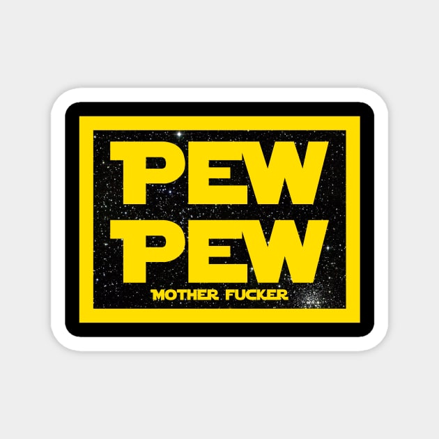 Pew, Pew Magnet by JasonLloyd