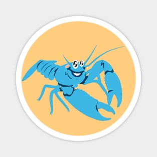 Yummy Blue Yabby Magnet