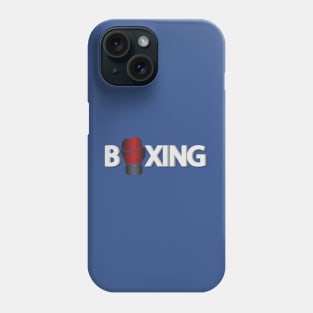 Boxing ready to box typography design Phone Case