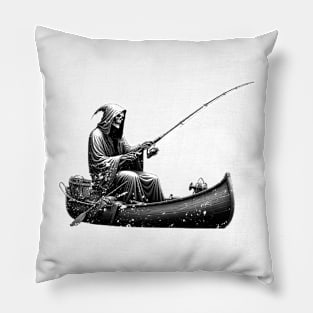 Fishing Shirt Fishing Gift for Dad Fishing Tshirt Fisherman Gift Men's Fishing Shirt Fishing Holiday Funny Fishing Shirt Fathers Day Pillow