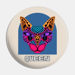 Queen Cat Pin