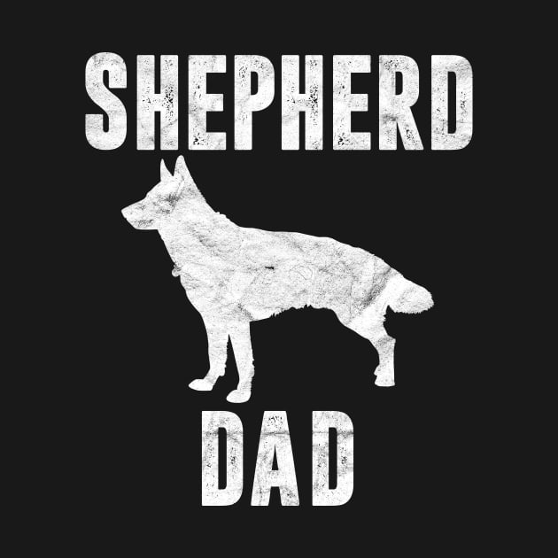 Vintage German Shepherd Dad Gift Dog Daddy Shepard Father by rhondamoller87