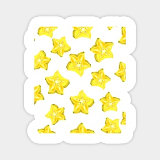 star fruit pattern Magnet