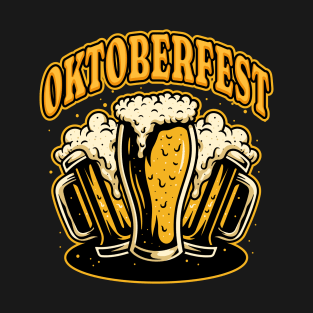 3 Beers Oktoberfest Party T-Shirt