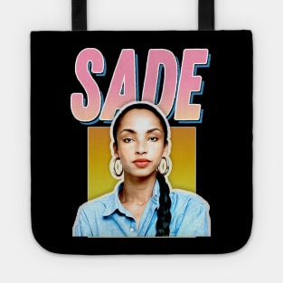 Sade / Retro 80s Style Fan Design Tote