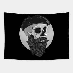 Bearded skull Tapestry