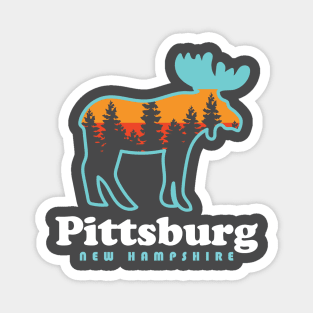 Pittsburg NH Moose Pittsburg New Hampshire Magnet