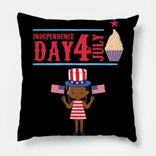 4th of july Independence Day Pillow