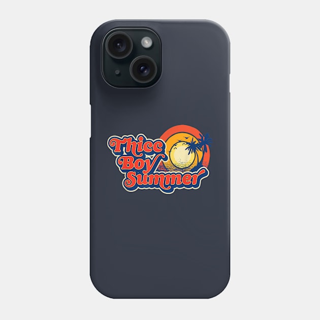 Thicc Boy Summer Phone Case by MiaGamer Gear