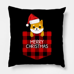 Christmas Dog Pillow