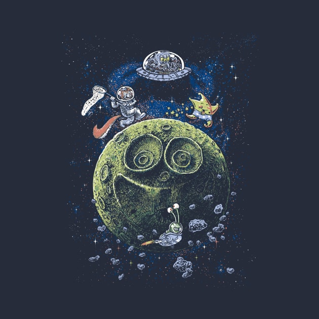 Sponge Planet by georgeslemercenaire