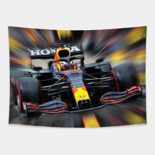 Max Verstappen 2021 Tapestry