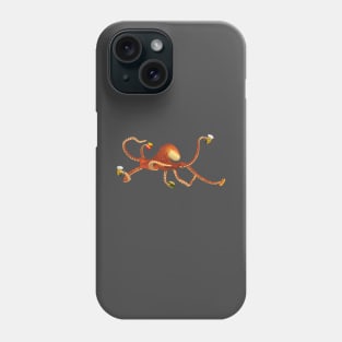 Octopus Drinking Phone Case