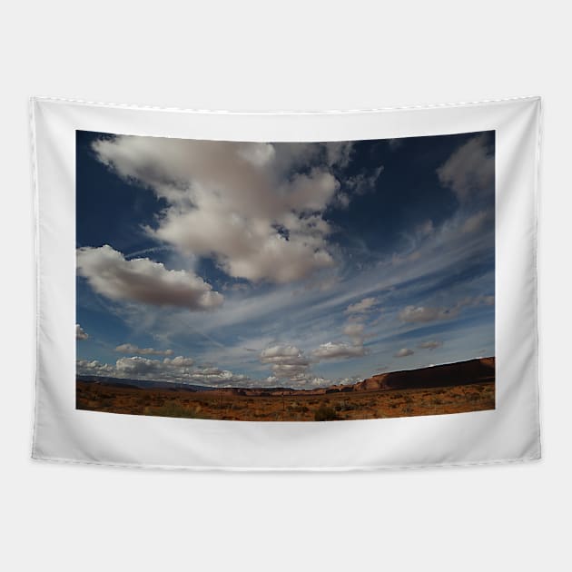 Monument Valley and Clouds2 Tapestry by StonePics