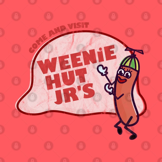 Weenie Hut Jr's logo - old and washed by tamir2503