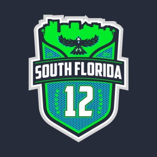 South Florida 12s on Dark T-Shirt