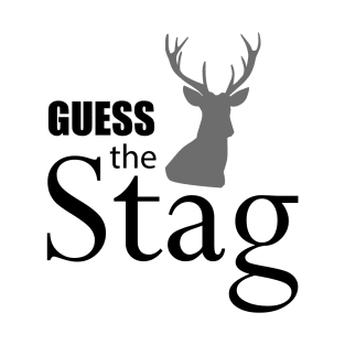 Guess the stag Mens Stag do weekend party night id T-Shirt