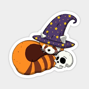 Wizard Red Panda Magnet