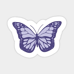 Purple Butterfly Magnet